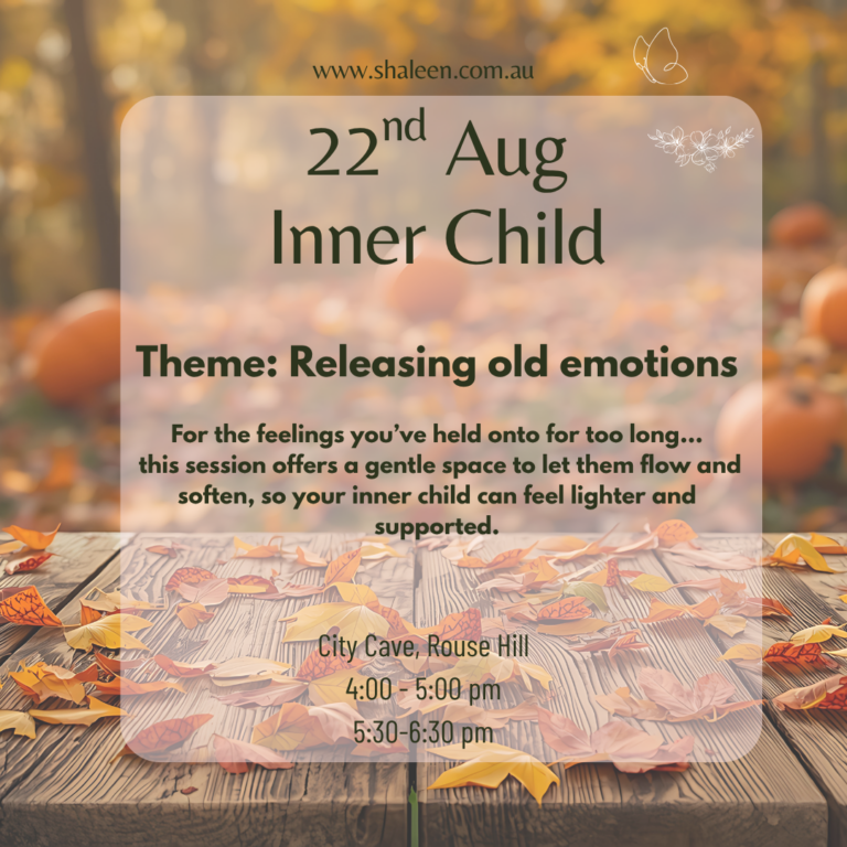 Inner child: releasing old emotions