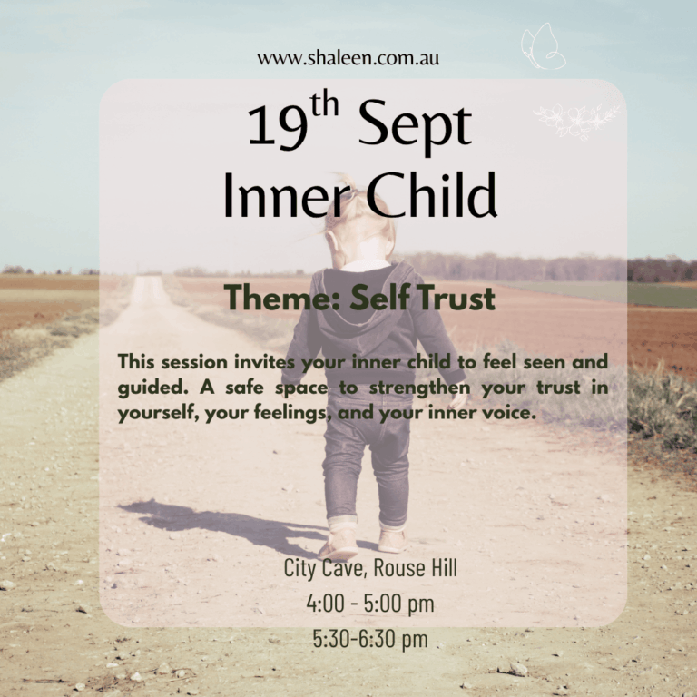 Inner child: self trust