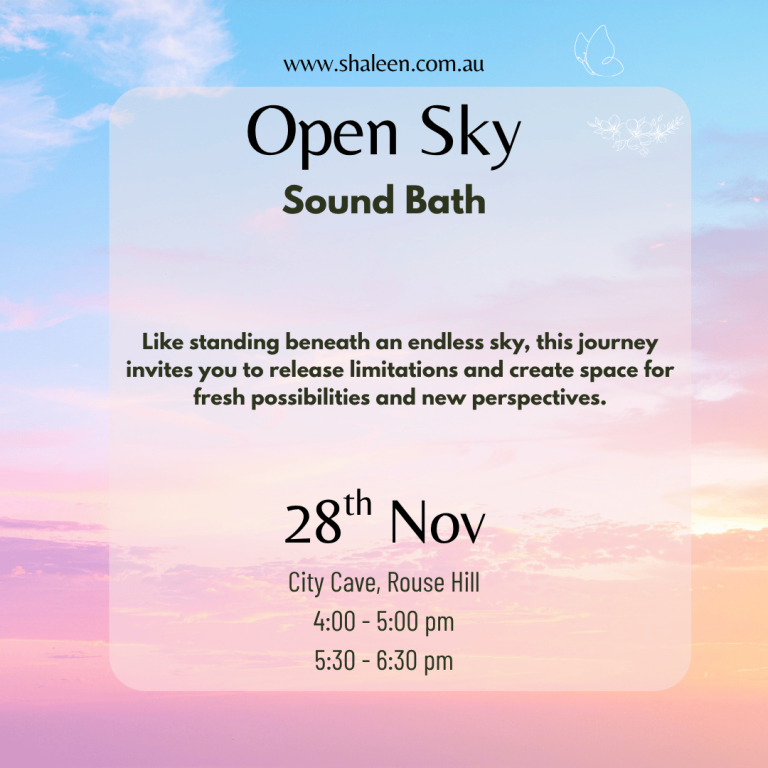 Open Sky Sound bath