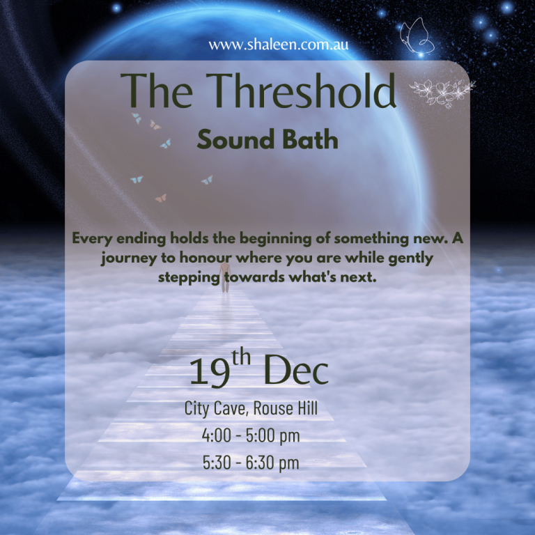 The Threshold sound bath