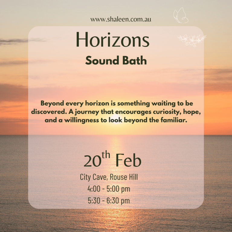 Horizons Sound bath